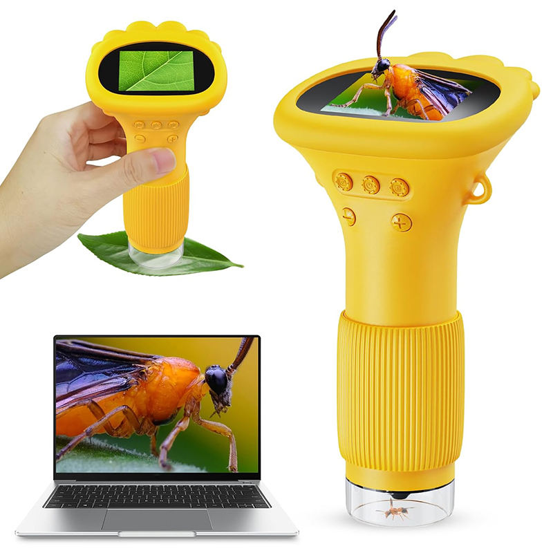 Education Kids Definition - Tragbares Digitalmikroskop für Kinder Taschenmikroskop-Kamera mit