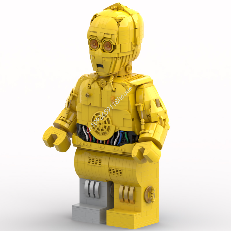 Kids Education Film - 2545 Teile MOC Star Battle C-3PO