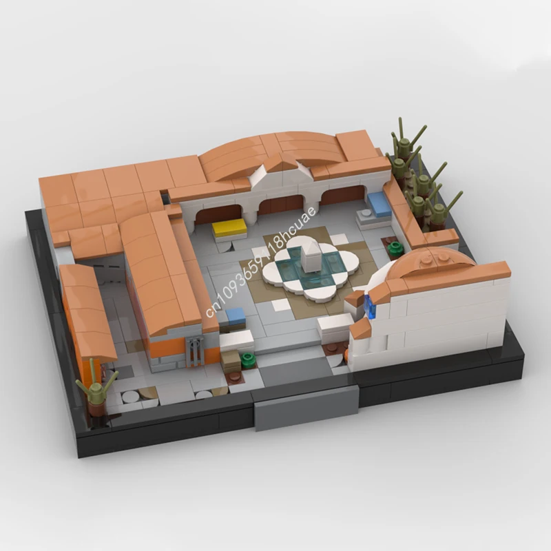 Kids Education Sites - 398 stücke MOC Inferno Website B