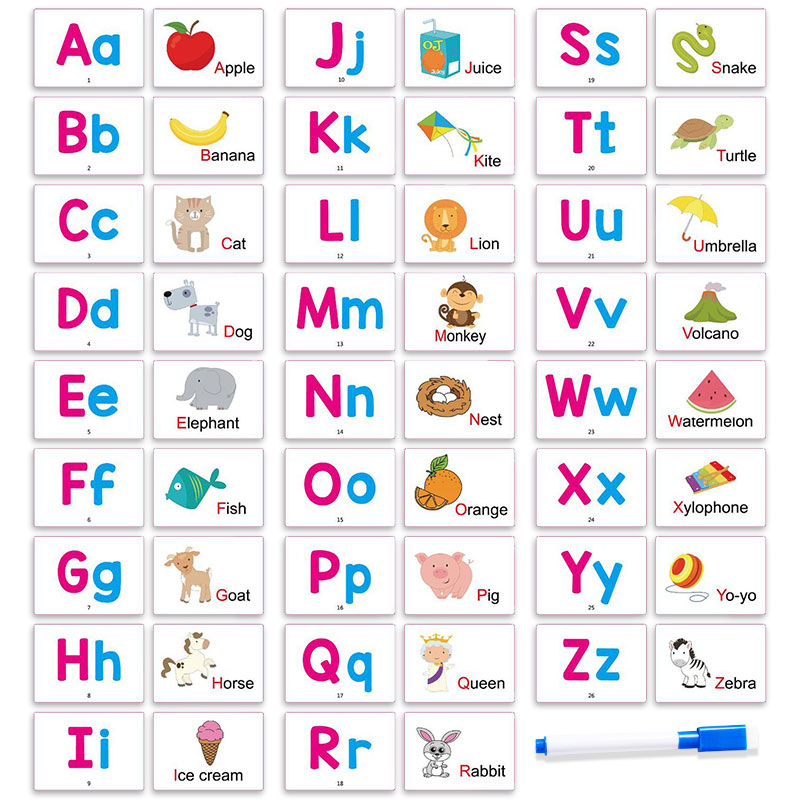 Abc Kids Early Education - 27 Flashcards mit den ersten Wörtern,
