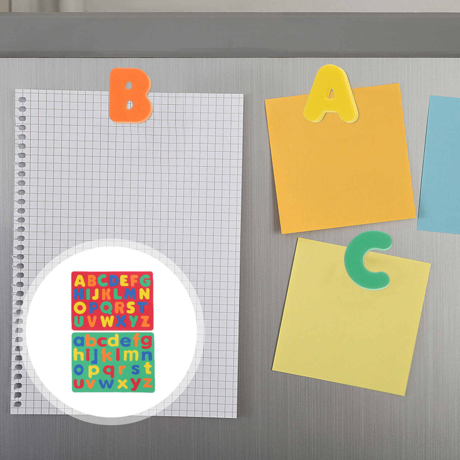 Magnetic Letter Board - 2 Sets magnetische Lernbretter mit Buchstaben