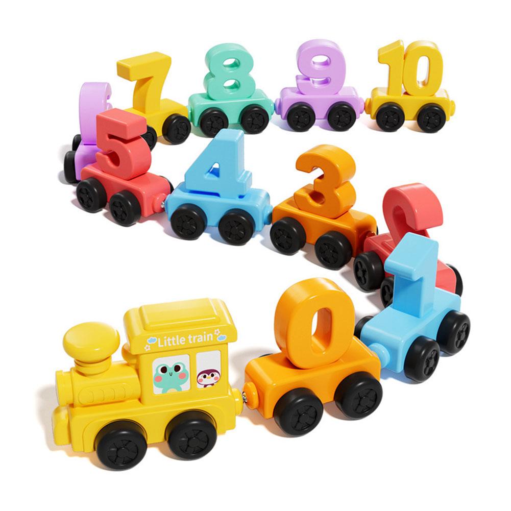 Free Educational Games For Kids - Montessori Lernspielzeug Zugset Holz Magnetischer Zahlenzug