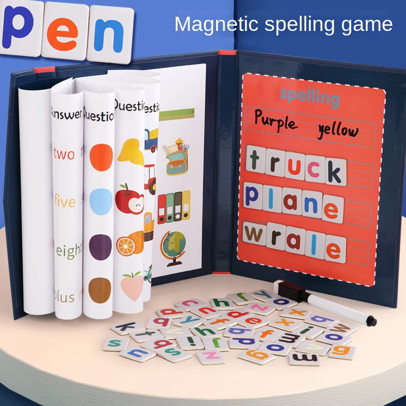 1 Stück Magnetisches Alphabet- – Kids Educational Games Learn English Bewertung und Preis