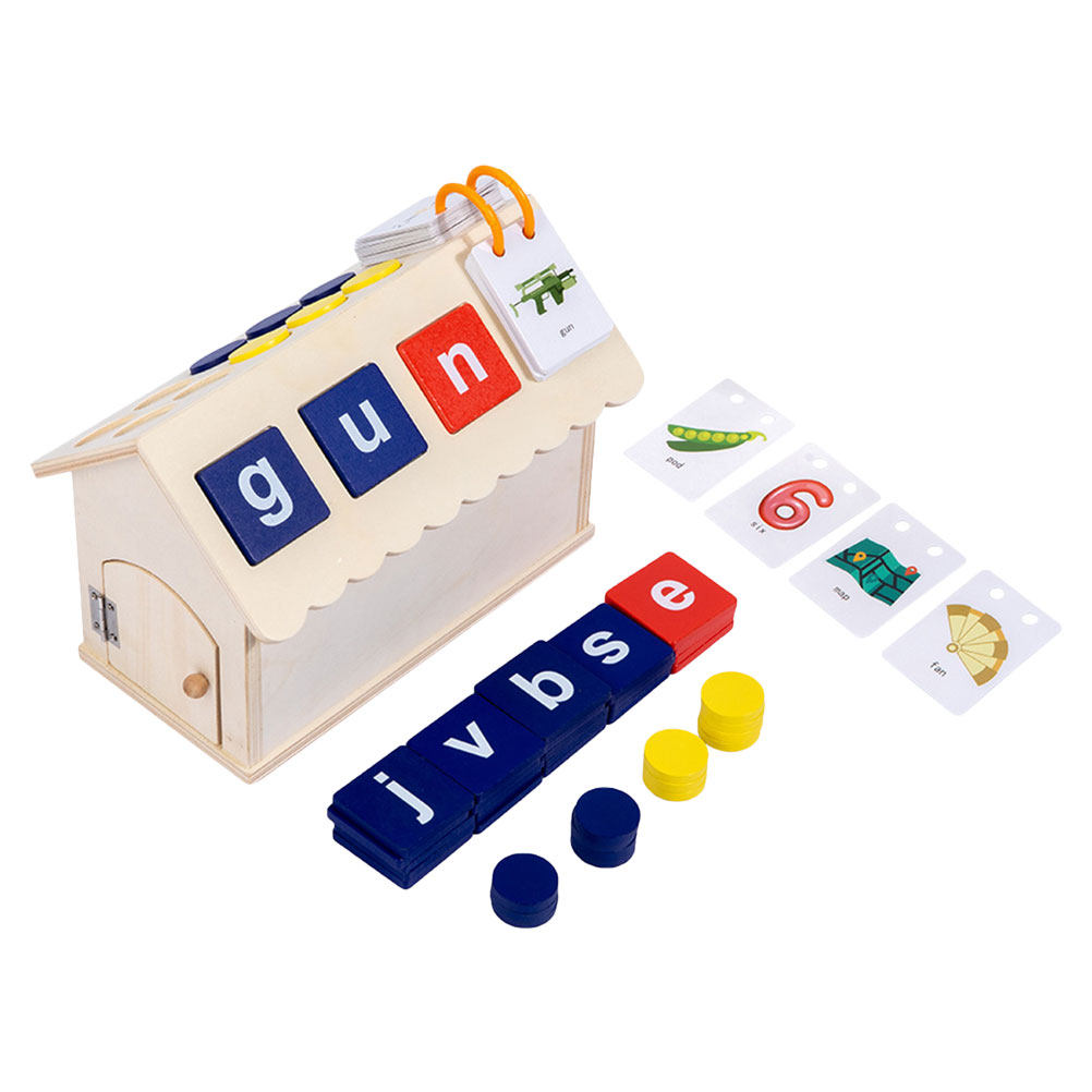 1 Set Alphabet-Rechtschreibspi – Kids Educational Games Learn English Bewertung und Preis