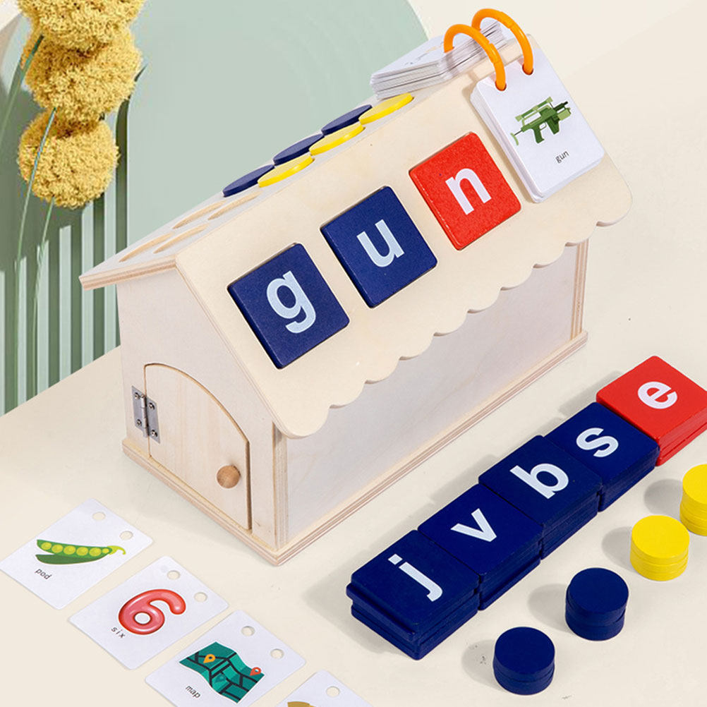 1 Set Alphabet-Rechtschreibspi – Kids Educational Games Learn English Bewertung und Preis