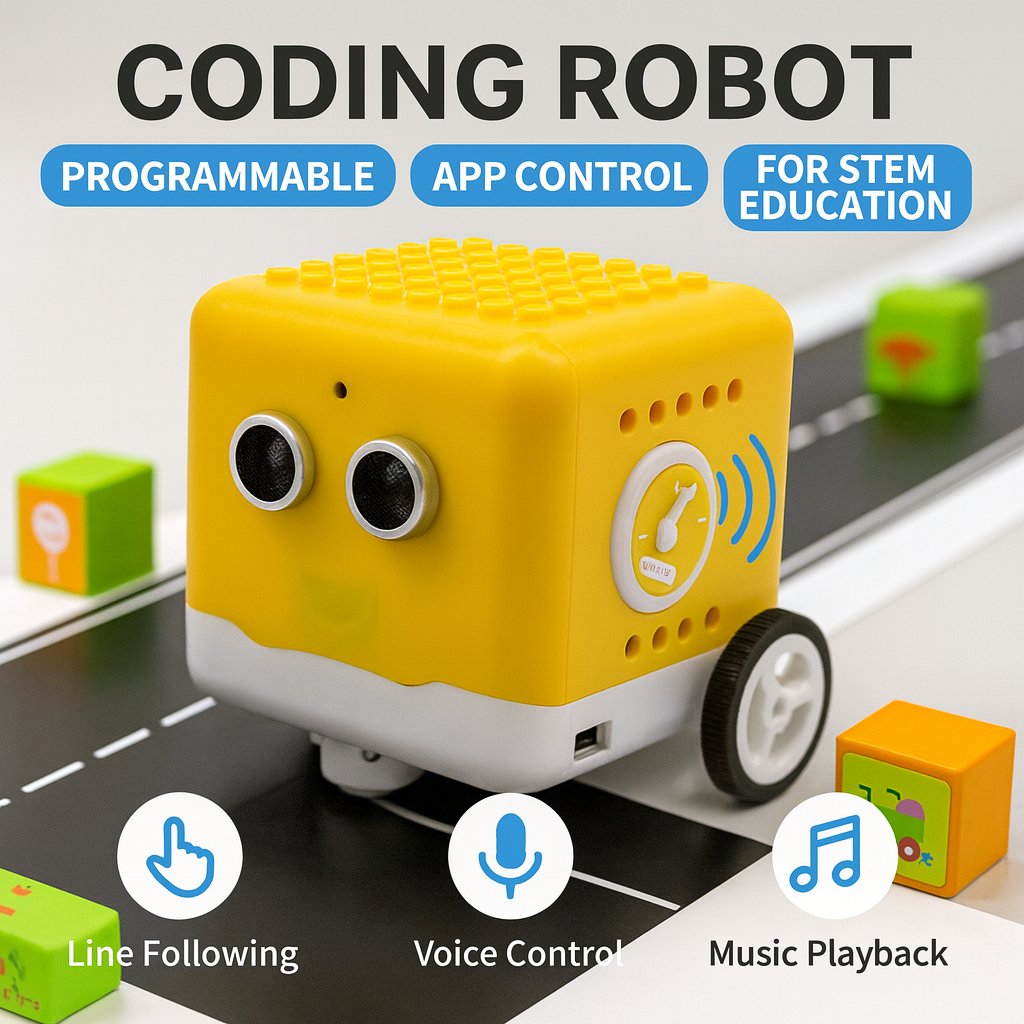 Kidsbits Programmierbarer Robo – Coding Robot Toy Bewertung und Preis