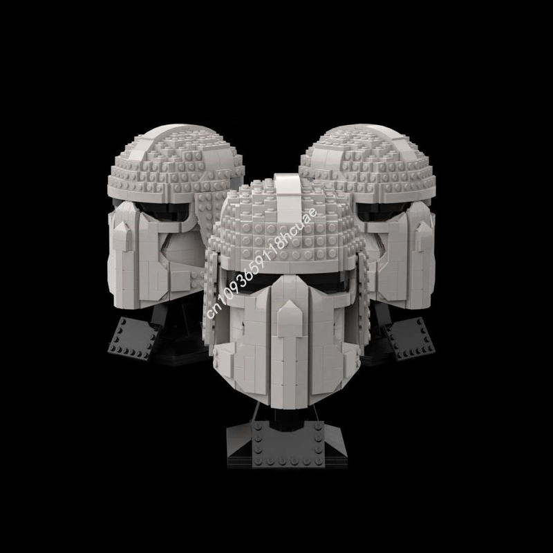 720PCS MOC Stern Schlacht Helm – Kids Education Film Bewertung und Preis
