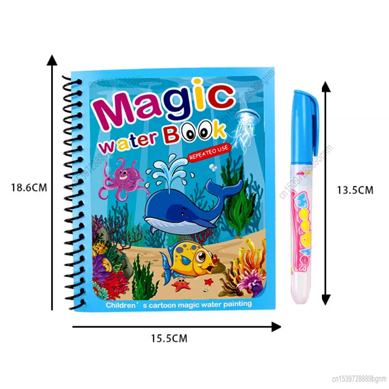 Cartoon Magie Wasser Malerei M – Kids Education Books Bewertung und Preis