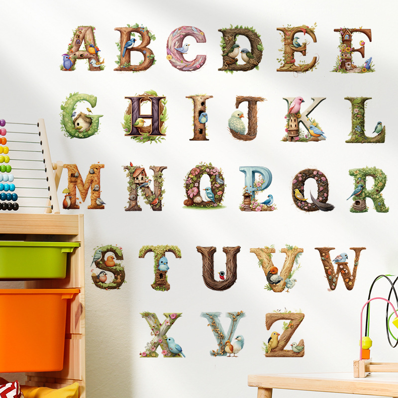 Niedliches Alphabet Vinyl Wand – Abc Kids Early Education Bewertung und Preis