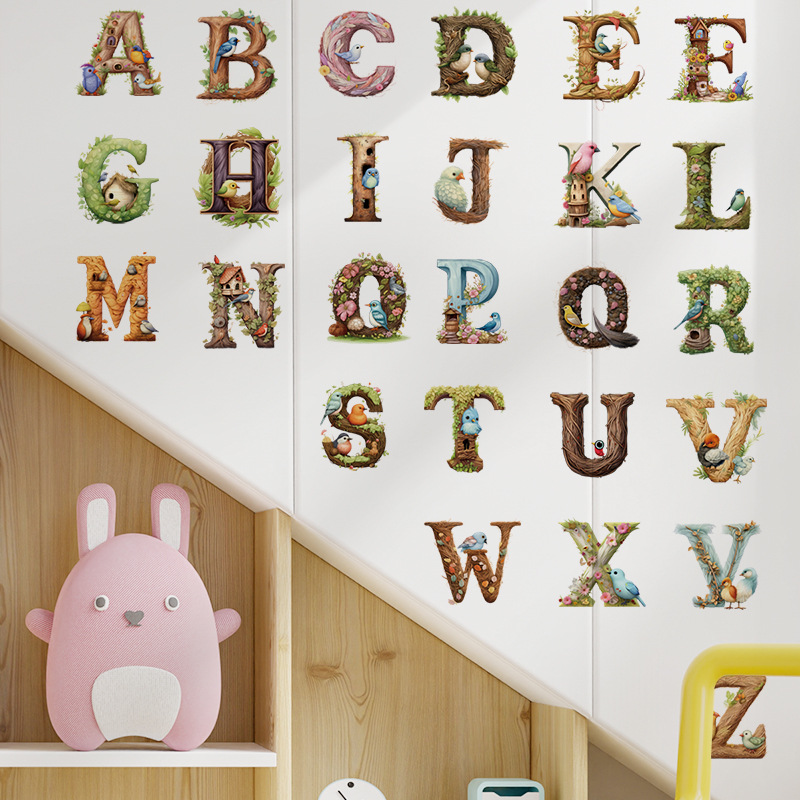 Niedliches Alphabet Vinyl Wand – Abc Kids Early Education Bewertung und Preis