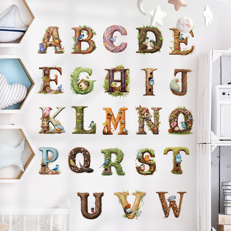 Niedliches Alphabet Vinyl Wand – Abc Kids Early Education Bewertung und Preis