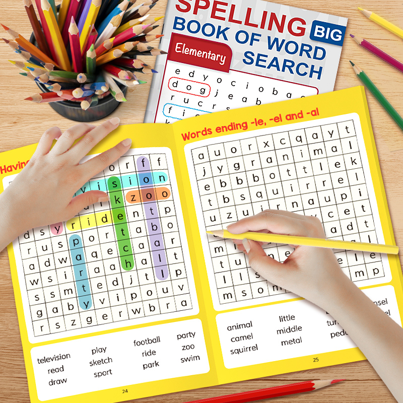 Grundlegendes Großes Wortfindu – Kids Education Help Bewertung und Preis