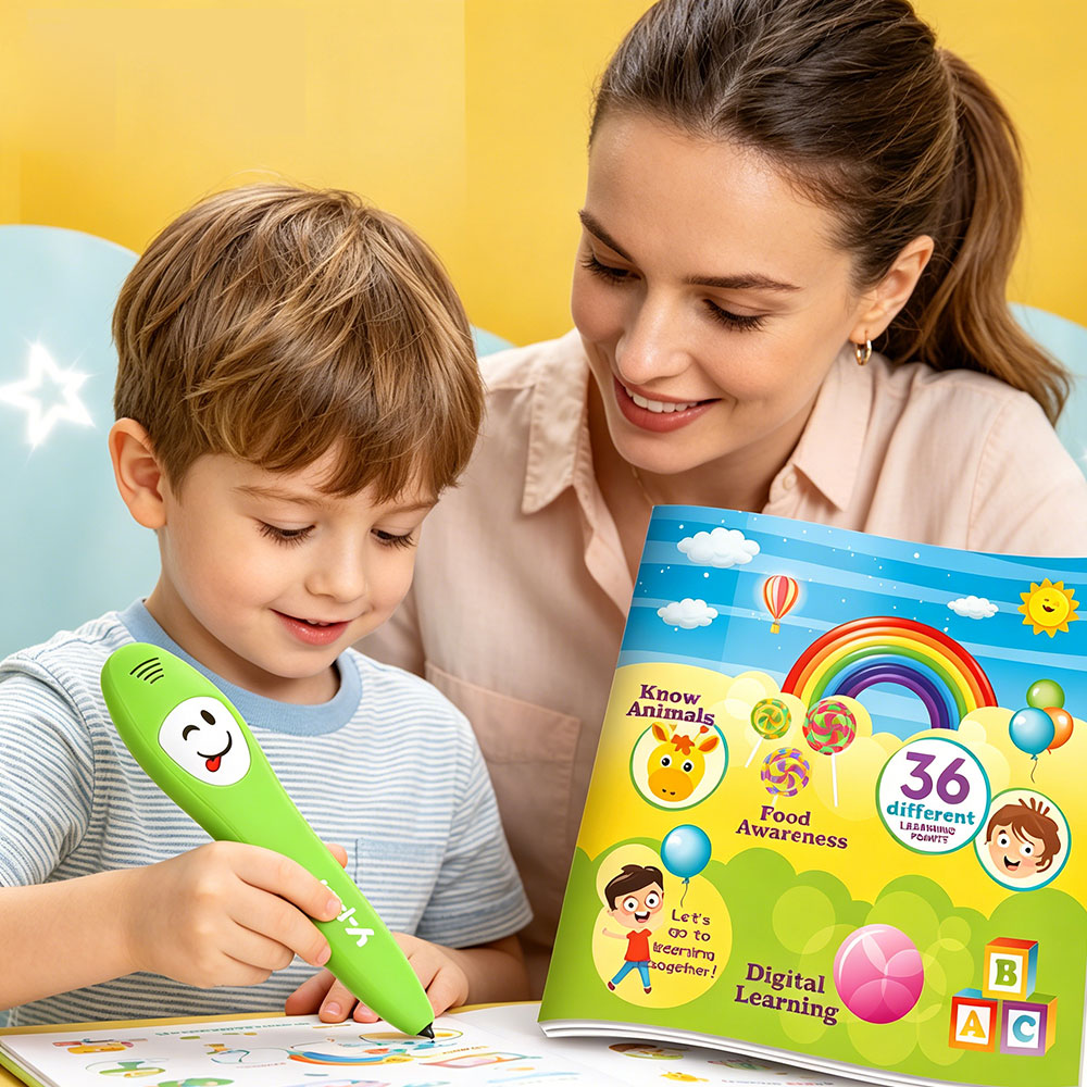 Q&A Sprechender Stift mit Büch – Kids Education Books Bewertung und Preis
