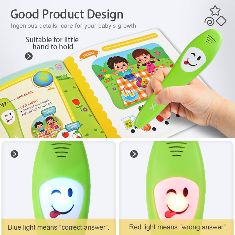 Q&A Sprechender Stift mit Büch – Kids Education Books Bewertung und Preis