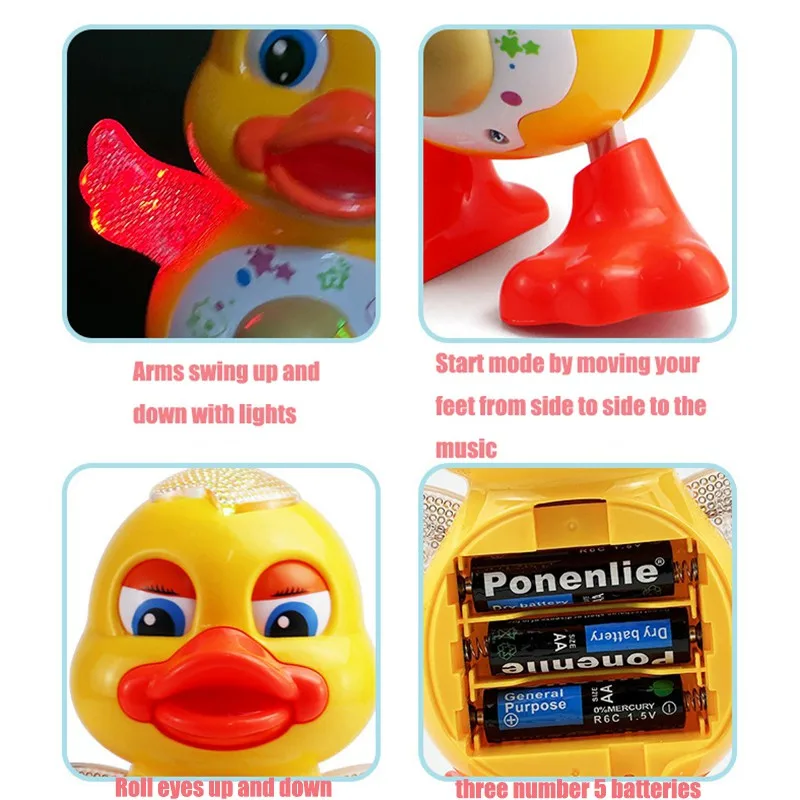 Elektrisches tanzendes Enten-S – Kids Education Music Bewertung und Preis
