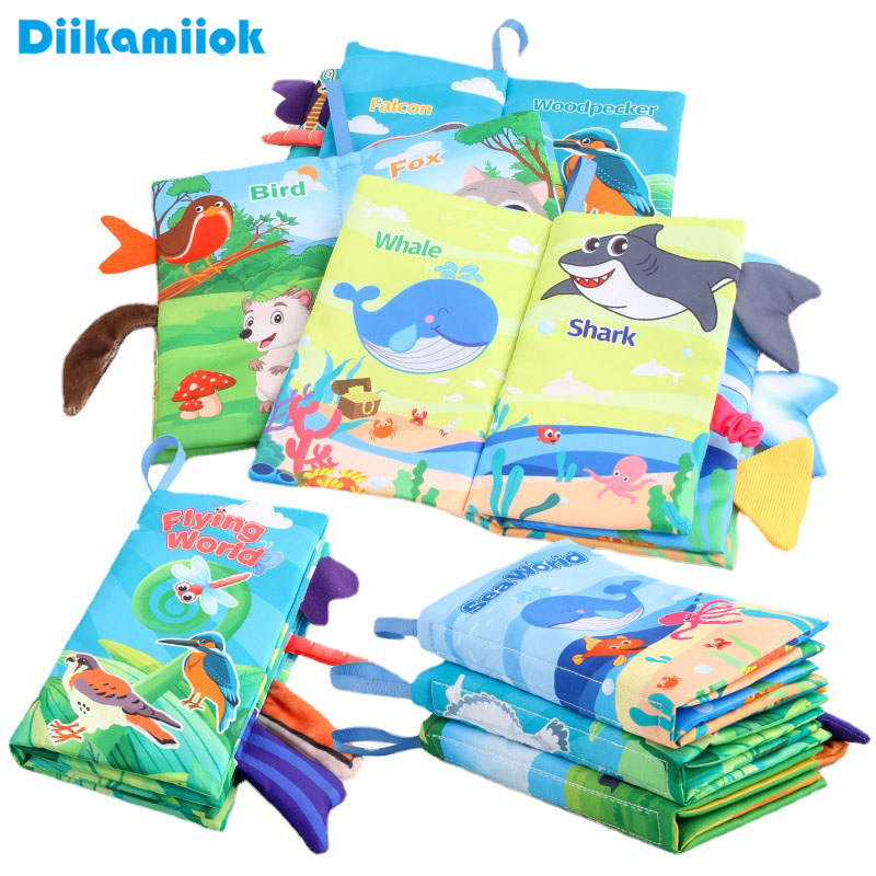 Neue Baby-Stoffbücher, visuell – Kids Education Books Bewertung und Preis