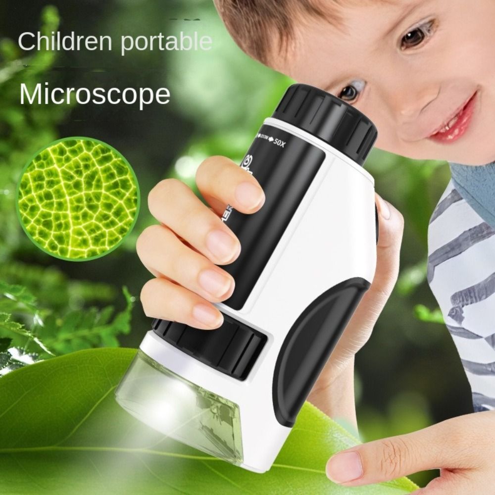 Handmikroskop für Kinder, LED- – Education Kids Definition Bewertung und Preis