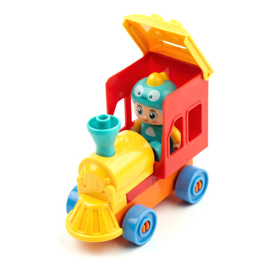 Große Partikel-Bausteine Zug A – Abc Kids Early Education Bewertung und Preis