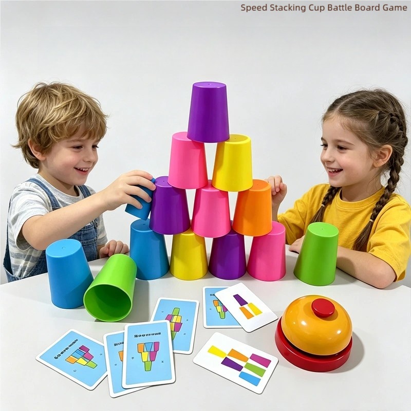 Beliebtes Übersee-Speed-Stacki – Kids Education Help Bewertung und Preis