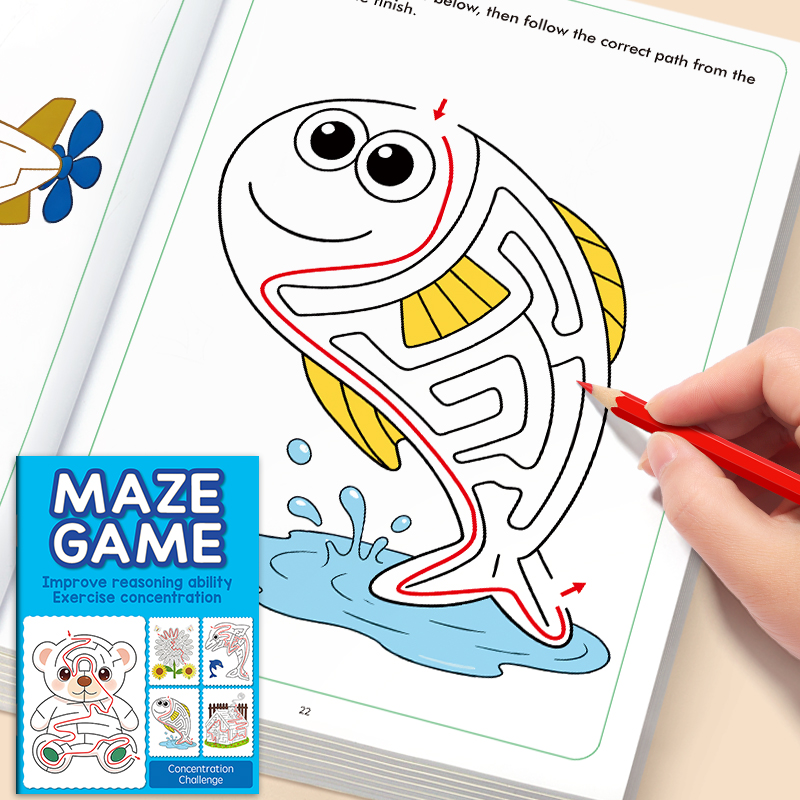 Labyrinth-Zeichenbuch für Kind – Education Kids Definition Bewertung und Preis