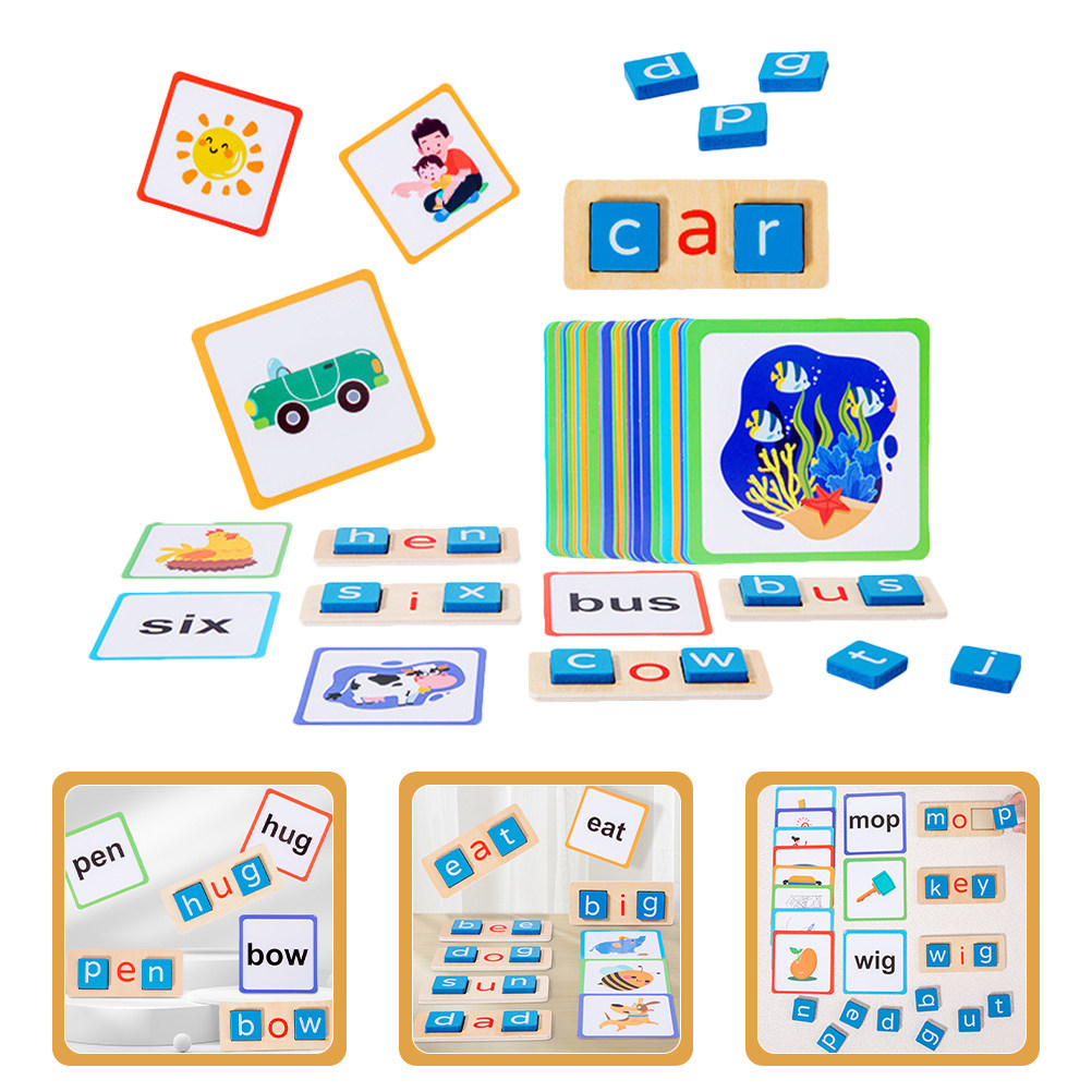 1 Set Alphabet-Rechtschreibspi – Kids Educational Games Learn English Bewertung und Preis