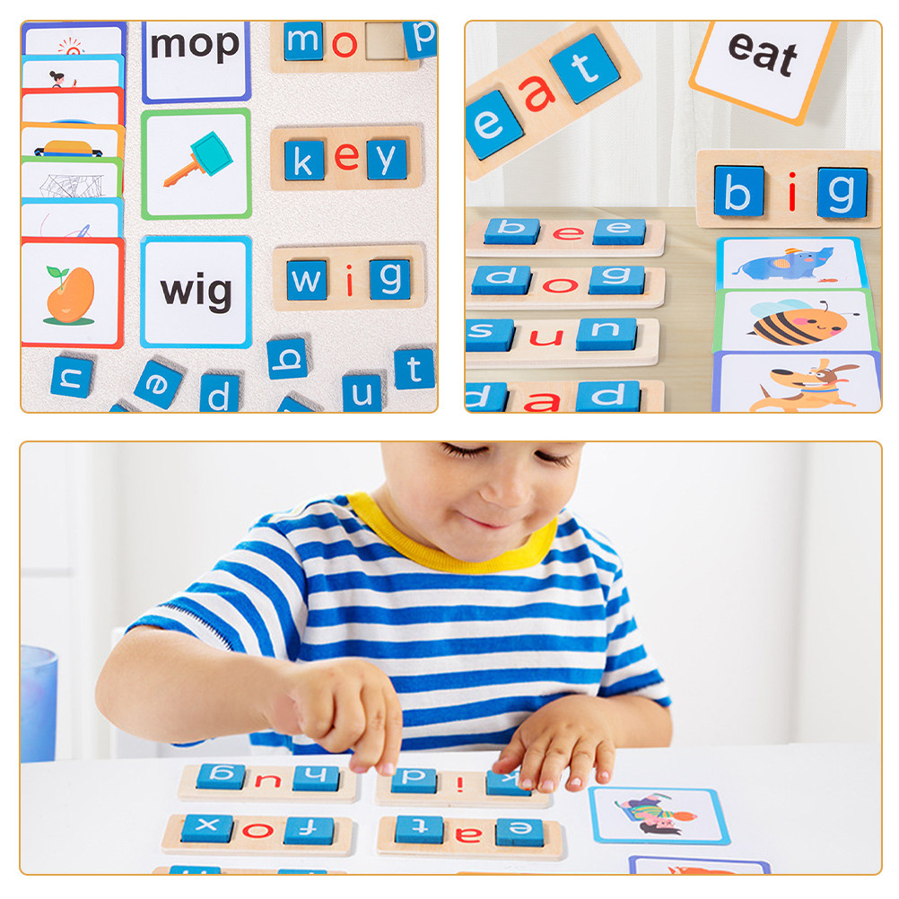 1 Set Alphabet-Rechtschreibspi – Kids Educational Games Learn English Bewertung und Preis